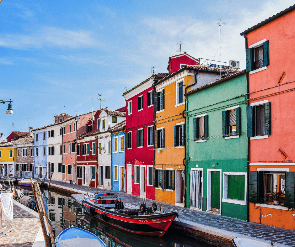 Burano (colorful houses island)